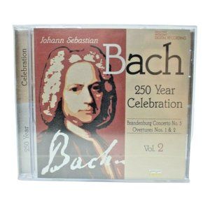 Bach: Brandenburg Concerto No. 5, Overtures 1 & 2 CD, 2000 New